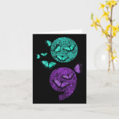 Psychische Gesundheit Suizidbewusstsein Semicolon Karte (Gelbe Blume)