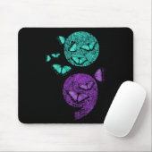 Psychische Gesundheit Suizidbewusstsein Semicolon Mousepad (Mit Mouse)