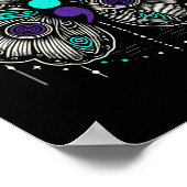 Psychische Gesundheit Suizidbewusstsein Semicolon  Poster (Ecke)