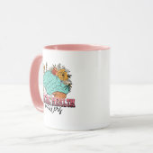 Psychische Gesundheit Tasse (Vorderseite Links)