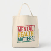 Psychische Gesundheit Tragetasche (Vorne)