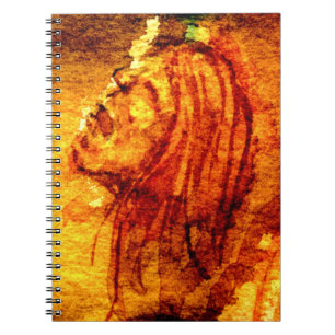 Psychische Gesundheit Traurigkeit Aquarellmalerei Notizblock