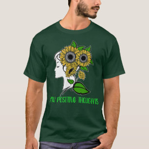 Psychische Gesundheit wächst positive Gedanken psy T-Shirt