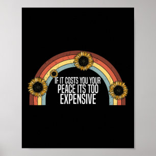 Psychische Gesundheit, wenn es Ihnen Ihren Frieden Poster