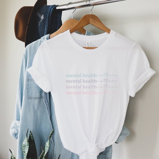 Psychische Gesundheit | Zitat IV Französisch Grau T-Shirt