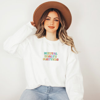 Psychische Gesundheit | Zitat Koni Peach Candy Sweatshirt