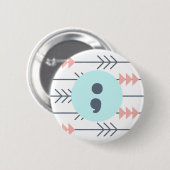 Psychische Gesundheiten Button (Vorne & Hinten)