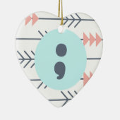 Psychische Gesundheiten Keramikornament (Rechts)