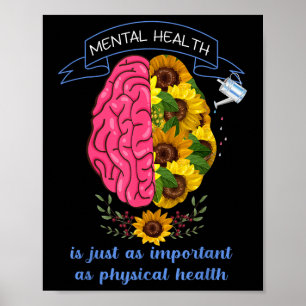 Psychische Gesundheitsaufklärung Suizidprävention Poster