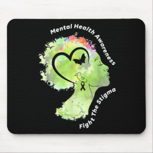 Psychische Gesundheitsbekämpfung Stigma Mental Hea Mousepad