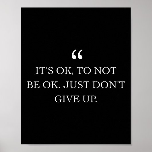 Psychische Gesundheitsbewusstsein für Männer Fraue Poster (Vorne)