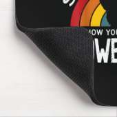 Psychische Gesundheitsbewusstsein Selbstversorgung Mousepad (Ecke)