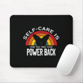 Psychische Gesundheitsbewusstsein Selbstversorgung Mousepad (Mit Mouse)