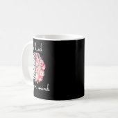 Psychische Gesundheitsbewusstsein und Selbstfürsor Kaffeetasse (Vorderseite Links)