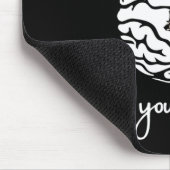 Psychische Gesundheitsbewusstsein und Selbstfürsor Mousepad (Ecke)