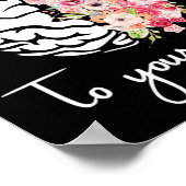 Psychische Gesundheitsbewusstsein und Selbstfürsor Poster (Ecke)