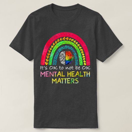 Psychische Gesundheitsfragen beenden das Stigma de T-Shirt (Design vorne)