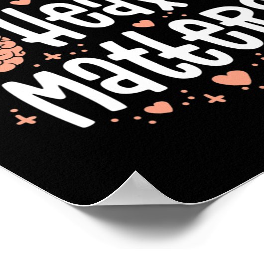 Psychische Gesundheitsfragen Frauen beenden die St Poster (Ecke)