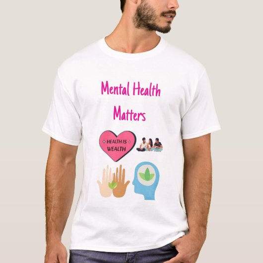 Psychische Gesundheitsfragen T - Shirt (Vorderseite)