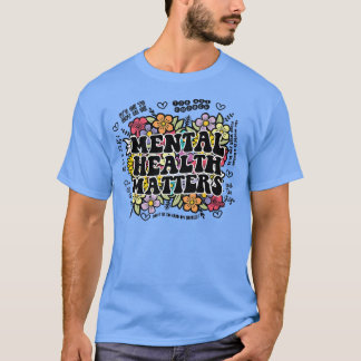 Psychische Gesundheitsfragen verschenken menschlic T-Shirt