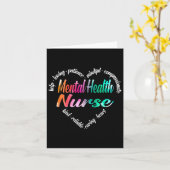 Psychische Gesundheitsfürsorge Herz Word Cloud Wat Karte (Gelbe Blume)