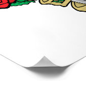 Psychische Gesundheitsgefährdung Poster (Ecke)