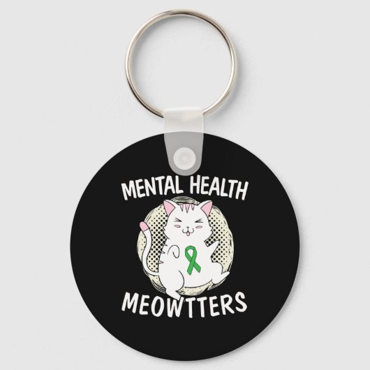 Psychische Gesundheitsinstrumente Katzenjammer bee Schlüsselanhänger (Vorderseite)