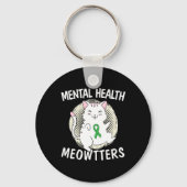 Psychische Gesundheitsinstrumente Katzenjammer bee Schlüsselanhänger (Rückseite)