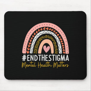 Psychische Gesundheitsprobleme beenden das Stigma Mousepad