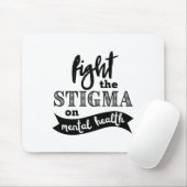 Psychische Gesundheitsprobleme bei Stigma Mousepad (Mit Mouse)