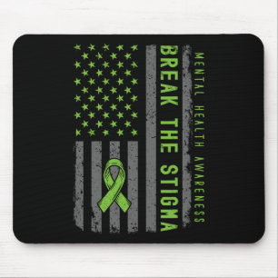 Psychische Gesundheitsprobleme Bekämpfung von Stig Mousepad