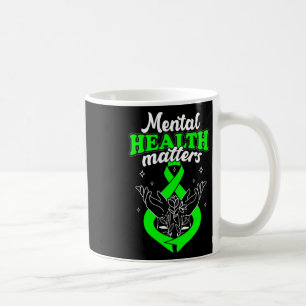 Psychische Gesundheitsprobleme Blume Sensibilisier Kaffeetasse