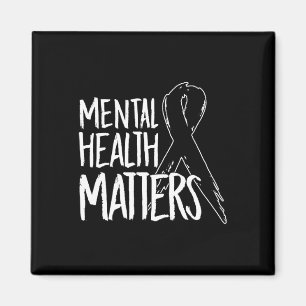 Psychische Gesundheitsprobleme Design Suizid bei A Magnet