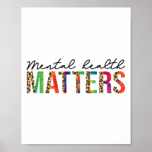 Psychische Gesundheitsprobleme Erkrankungen des me Poster