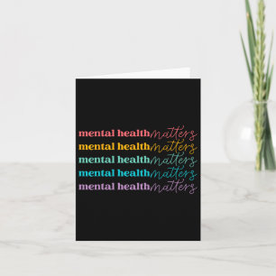 Psychische Gesundheitsprobleme geben dem menschlic Karte