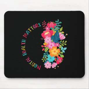 Psychische Gesundheitsprobleme Geschenk Menschlich Mousepad