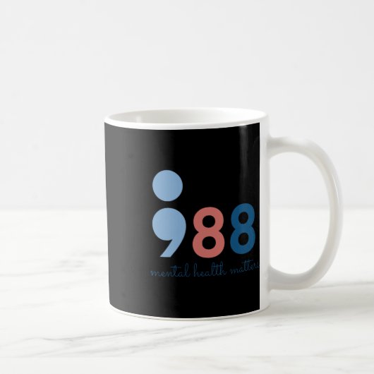 Psychische Gesundheitsprobleme Kaffeetasse (Rechts)