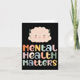 Psychische Gesundheitsprobleme Mental Health Aware Karte