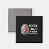 Psychische Gesundheitsprobleme Mental Magnet (Vorderseite/Rückseite)