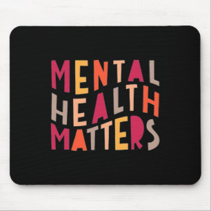 Psychische Gesundheitsprobleme Motivierend Mousepad