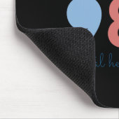 Psychische Gesundheitsprobleme Mousepad (Ecke)