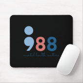 Psychische Gesundheitsprobleme Mousepad (Mit Mouse)