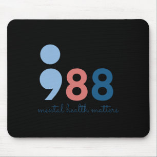 Psychische Gesundheitsprobleme Mousepad