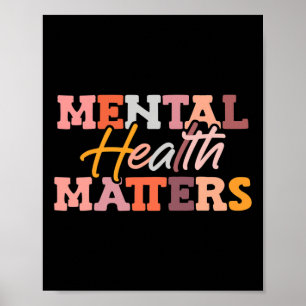 Psychische Gesundheitsprobleme Nationales Stressbe Poster