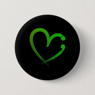 Psychische Gesundheitsprobleme Semicolon Herzerkra Button
