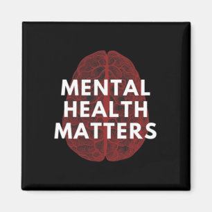Psychische Gesundheitsprobleme Sensibilisierung fü Magnet
