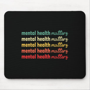 Psychische Gesundheitsprobleme Sensibilisierung Re Mousepad