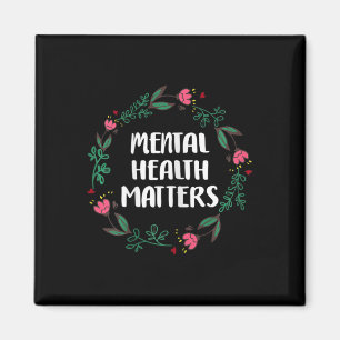 Psychische Gesundheitsprobleme Sensibilisierung Su Magnet