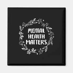 Psychische Gesundheitsprobleme Sensibilisierung Su Magnet