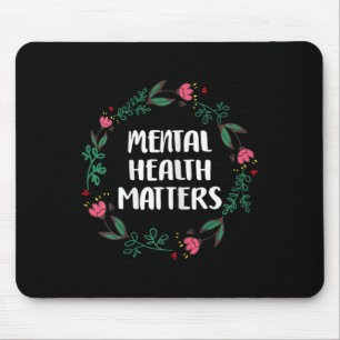 Psychische Gesundheitsprobleme Sensibilisierung Su Mousepad